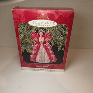 1997 Hallmark Holiday Barbie Keepsake Ornament 5TH in Collector Series